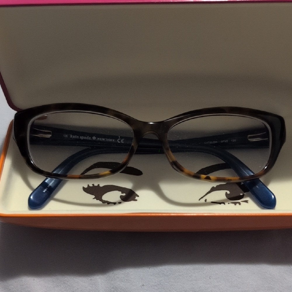 Kate Spade Brown and Blue Women's Glasses